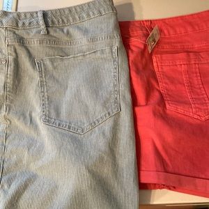 One Vera Wang/ One Stitch Star Size 16 Shorts